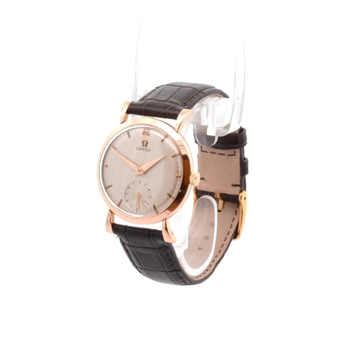 Montre Mécanique OMEGA "Cal.361" En Or Jaune Et Cuir 2 Montre Mécanique OMEGA "Cal.361" En Or Jaune Et Cuir – Image 2