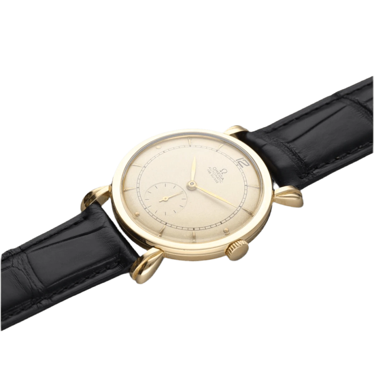 Montre OMEGA En Or Jaune Et Cuir 3 Montre OMEGA En Or Jaune Et Cuir – Image 3