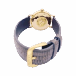 Miller Montre OMEGA "Seamaster De Ville" En Or Rose, Argent Et Cuir. -Castafiore Boutique montre omega seamaster de ville en or rose argent et cuir 700650