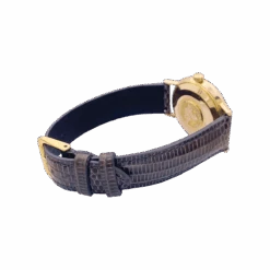 Miller Montre OMEGA "Seamaster De Ville" En Or Rose, Argent Et Cuir. -Castafiore Boutique montre omega seamaster de ville en or rose argent et cuir 890545