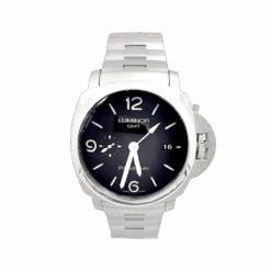 Miller Montre Panerai "Luminor GMT" En Acier.