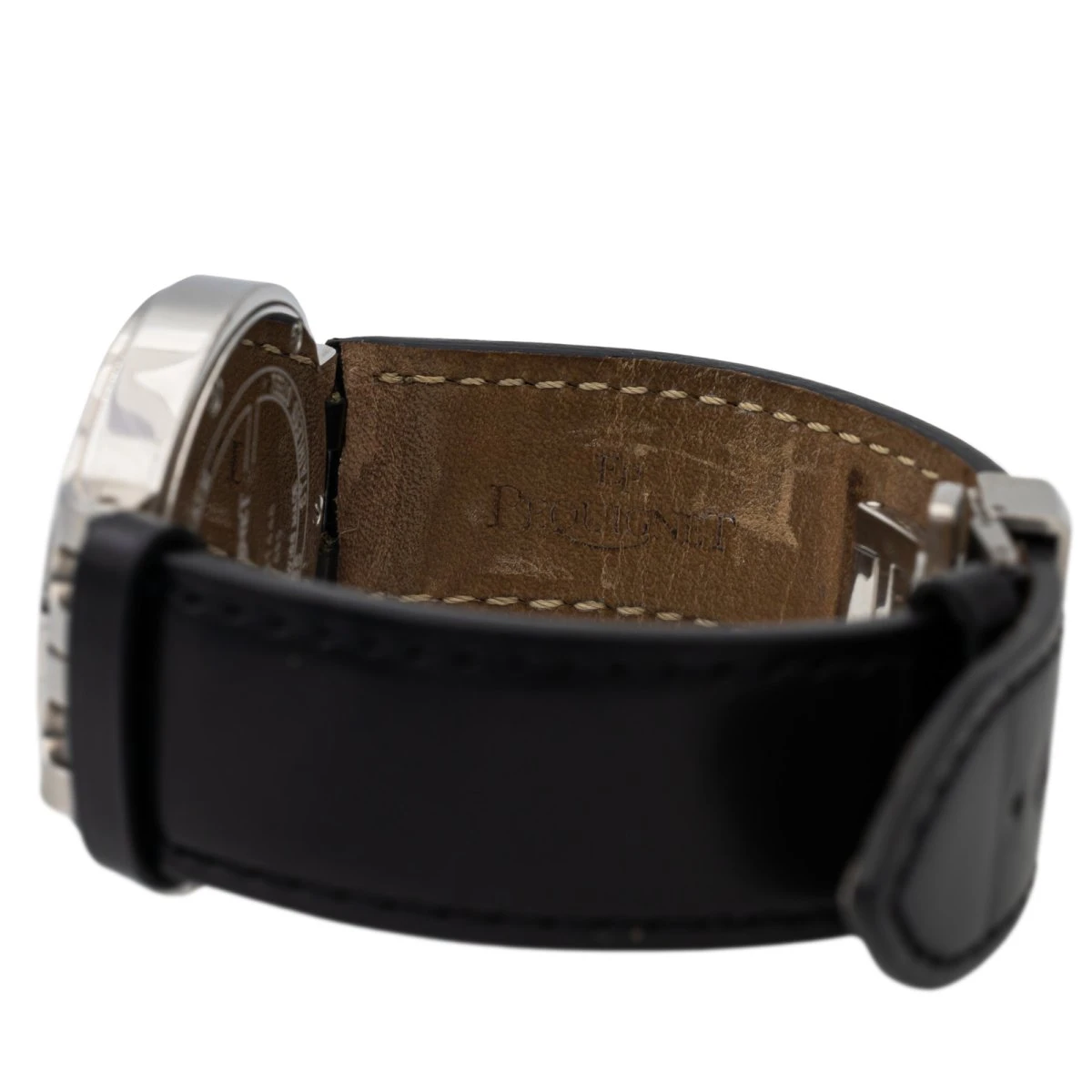 Montre PEQUIGNET , "Moorea", En Acier Et En Cuir 8 Montre PEQUIGNET , "Moorea", En Acier Et En Cuir – Image 8