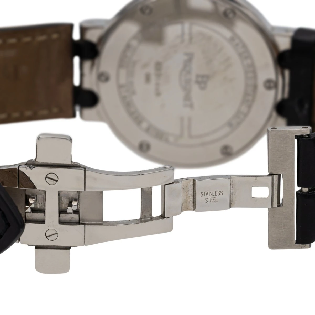 Montre PEQUIGNET , "Moorea", En Acier Et En Cuir 7 Montre PEQUIGNET , "Moorea", En Acier Et En Cuir – Image 7