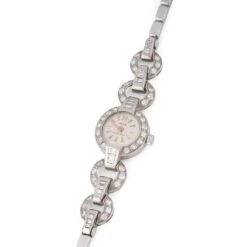 Montre Platine Et Diamants 1930