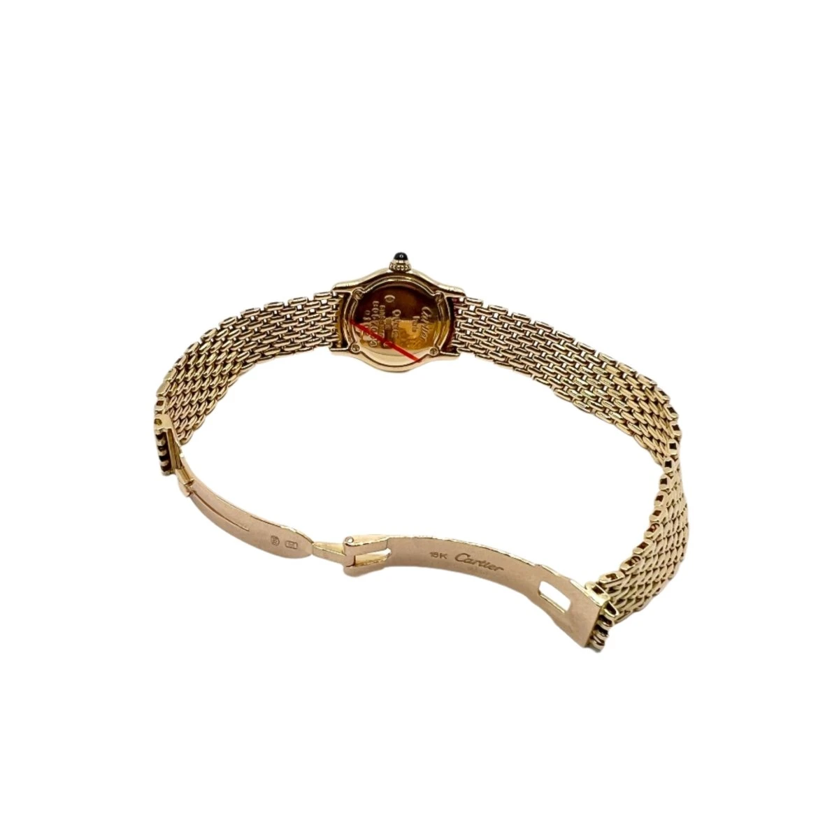 Montre Quartz CARTIER "Victoria" En Or Jaune 2 Montre Quartz CARTIER "Victoria" En Or Jaune – Image 2