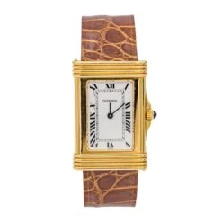 Montre Quartz O.J PERRIN En Or Jaune Et Saphir