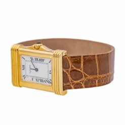 Montre Quartz O.J PERRIN En Or Jaune Et Saphir 10 Montre Quartz O.J PERRIN En Or Jaune Et Saphir -Castafiore Boutique montre quartz oj perrin en or jaune et saphir 574636