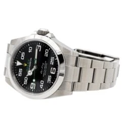 Montre ROLEX "Air King" En Acier -Castafiore Boutique montre rolex air king en acier 958440