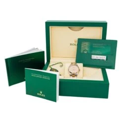 Montre ROLEX "Lady-Datejust" Enor Rose, Acier, Diamants 9 Montre ROLEX "Lady-Datejust" Enor Rose, Acier, Diamants -Castafiore Boutique montre rolex lady datejust acier diamant 885317