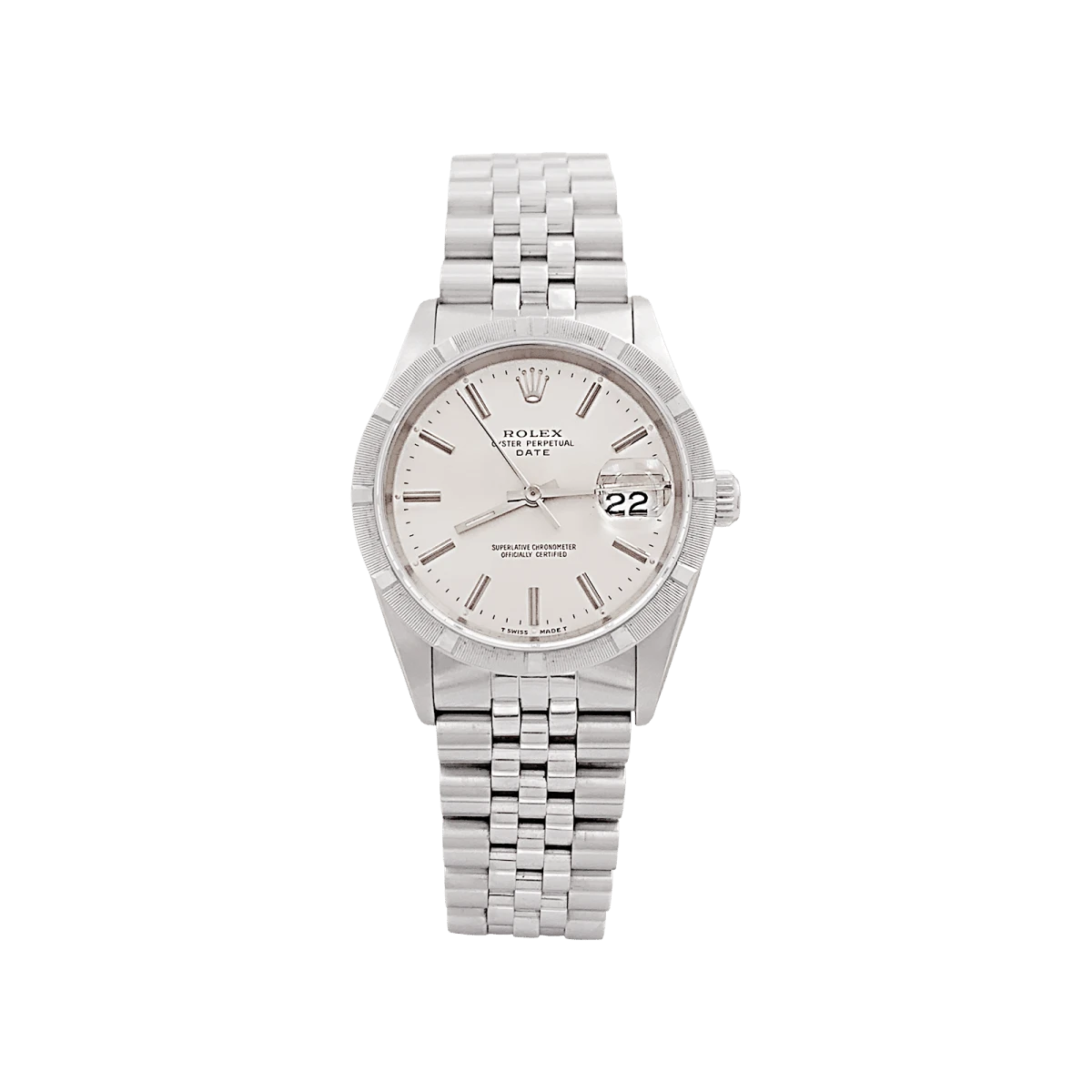 Miller Montre Rolex "Oyster Perpetual Date" En Acier 1 Miller Montre Rolex "Oyster Perpetual Date" En Acier