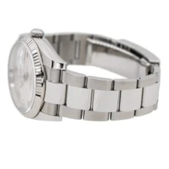 Montre ROLEX "Oyster Perpetual Date" En Acier Diamant -Castafiore Boutique montre rolex oyster perpetual date en acier diamant 210094