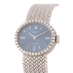 Montre ROLEX "Précision" En Or Blanc Et Diamants -Castafiore Boutique montre rolex precision en or blanc et diamants 637523