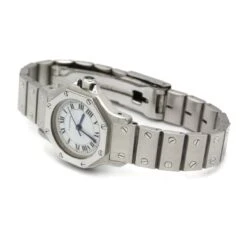 Montre Automatique CARTIER "Santos Octagon" En Acier -Castafiore Boutique montre santos octagon cartier 292237