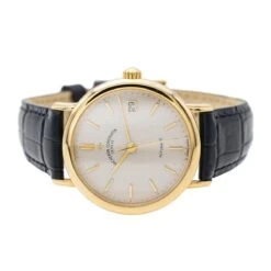 Montre VACHERON CONSTANTIN "L'anglaise 05/2024" En Or Jaune Et Cuir -Castafiore Boutique montre vacheron constantin langlaise 052024 en or jaune et cuir 351871