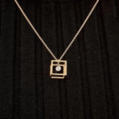 Pendentif Barro Or Rose Diamant 5 Pendentif Barro Or Rose Diamant -Castafiore Boutique pendentif barro or rose diamant 515519