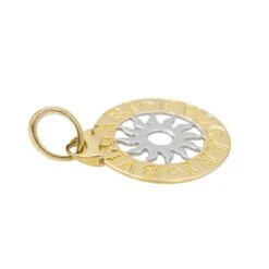 Pendentif BULGARI "Tondo" En Or Jaune Et Blanc 9 Pendentif BULGARI "Tondo" En Or Jaune Et Blanc -Castafiore Boutique pendentif bulgari tondo en or jaune et blanc 533490