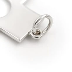 Pendentif Croix En Or Blanc -Castafiore Boutique pendentif croix en or blanc 400052