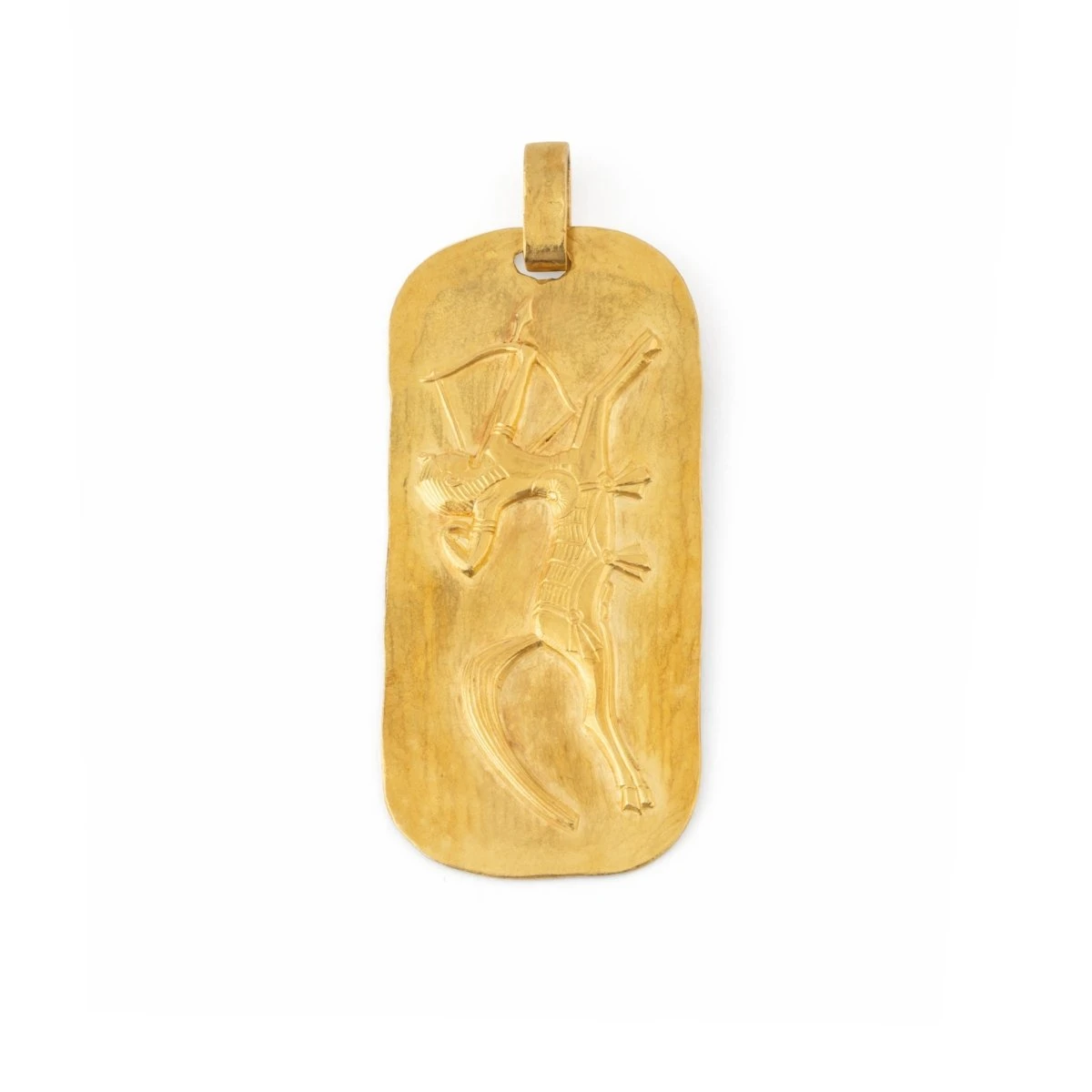 Pendentif O.J PERRIN Par GEORGES LENFANT "Sagittaire" En Or Jaune 3 Pendentif O.J PERRIN Par GEORGES LENFANT "Sagittaire" En Or Jaune – Image 3