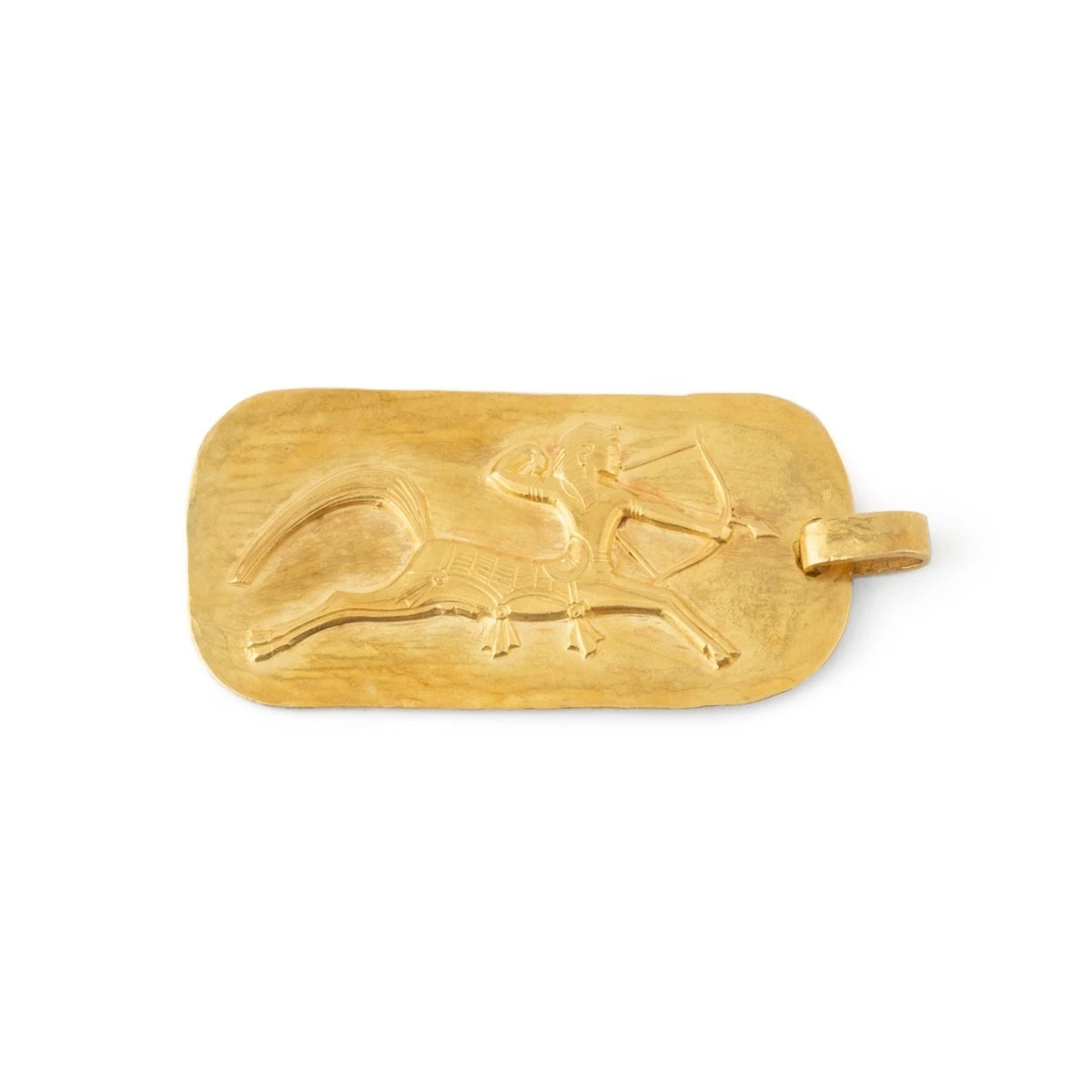 Pendentif O.J PERRIN Par GEORGES LENFANT "Sagittaire" En Or Jaune 1 Pendentif O.J PERRIN Par GEORGES LENFANT "Sagittaire" En Or Jaune