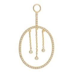 Pendentif Or Jaune Diamant