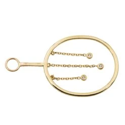 Pendentif Or Jaune Diamant -Castafiore Boutique pendentif or jaune diamant 919822