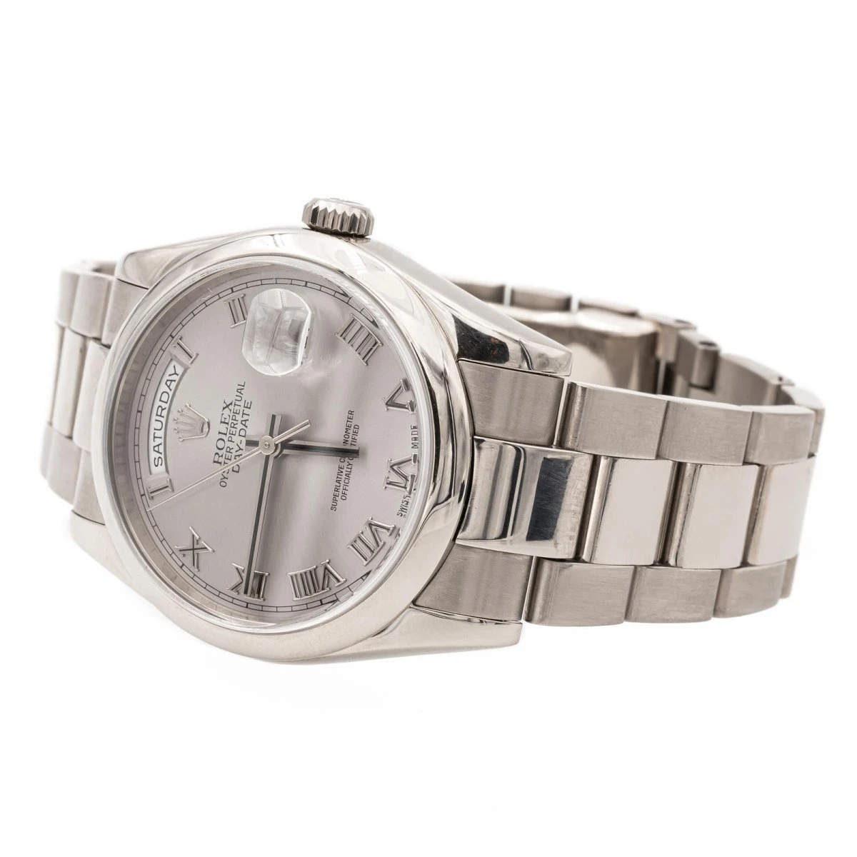 Rolex Montre Day- Date Or Blanc 4 Rolex Montre Day- Date Or Blanc – Image 4
