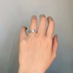 Solitaire Accompagné - 0,82 Carat -Castafiore Boutique solitaire accompagne 082 carat 904909