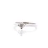 Solitaire Diamant En Or Blanc 18k